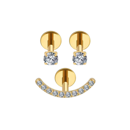 Set de Piercings Klyo Gold