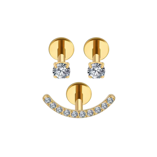 Set de Piercings Klyo Gold