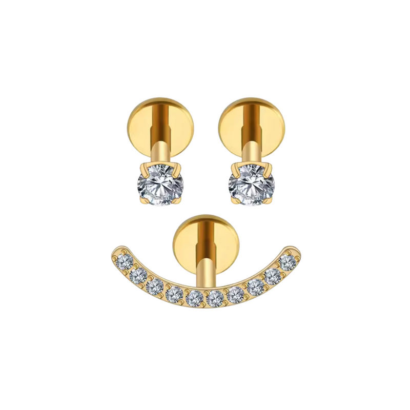Set de Piercings Klyo Gold