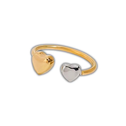 Anillo Duo Heart