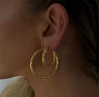 Argollas Trenzadas