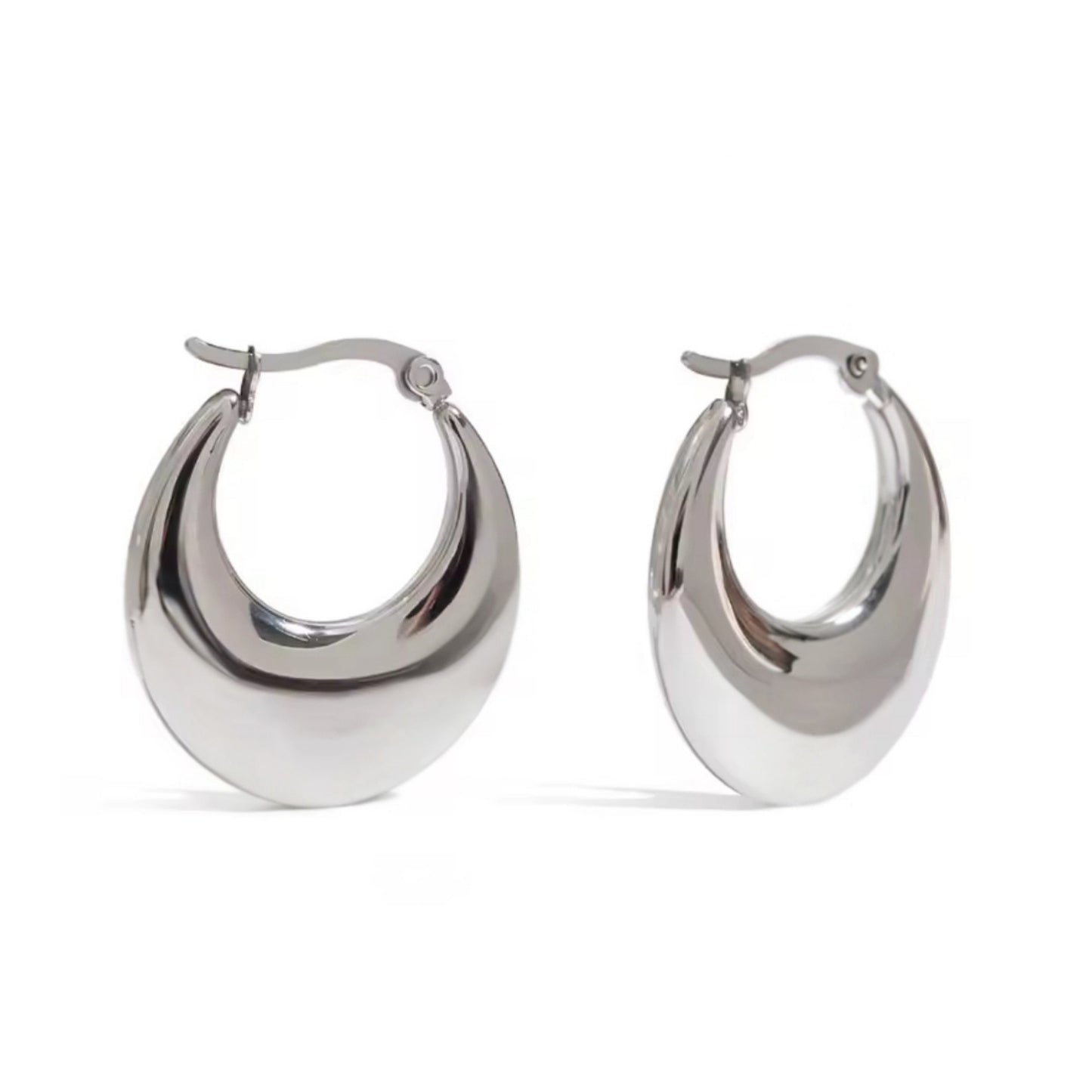 Argollas Silver Crescent