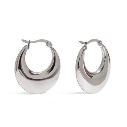 Argollas Silver Crescent