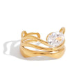 Anillo Wave Crystal