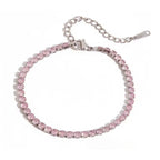 Pulsera Tennis Pink
