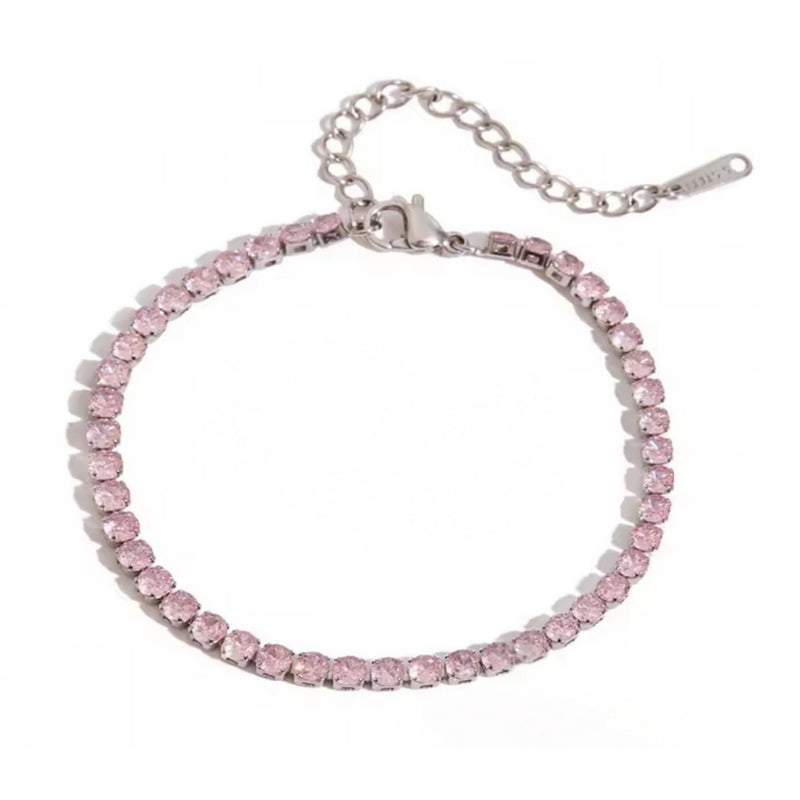 Pulsera Tennis Pink