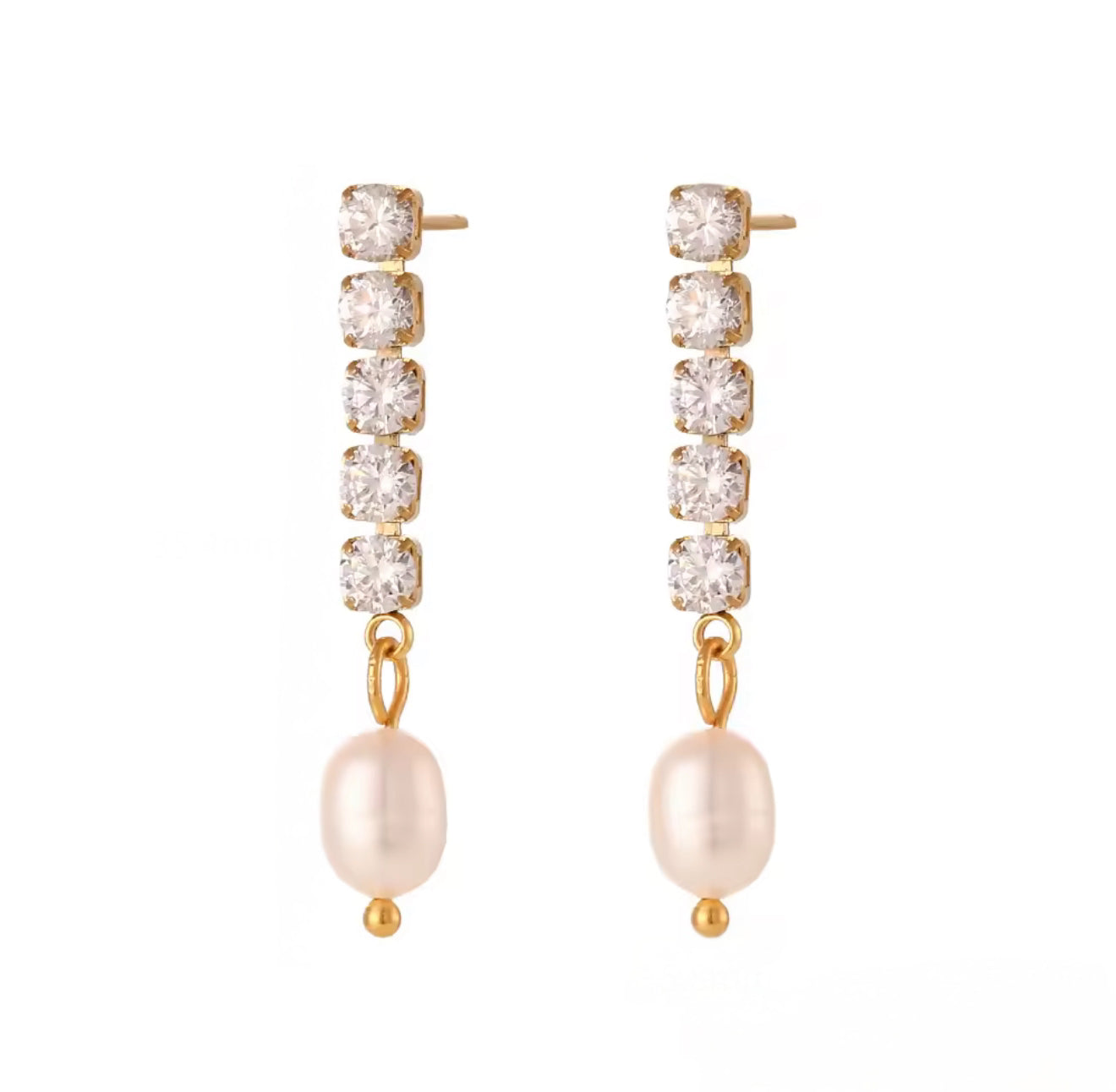 Aretes Pearl Drop