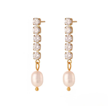 Aretes Pearl Drop