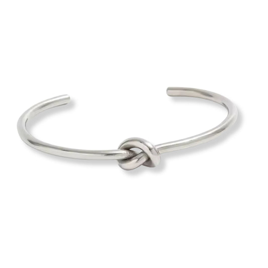 Brazalete Nudo Silver