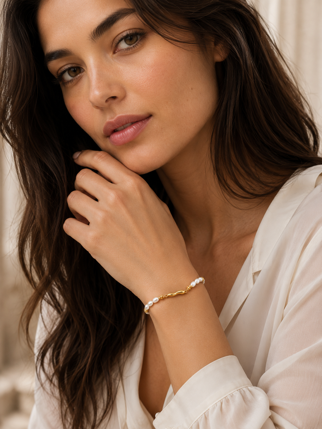 Pulsera Ajié White