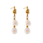 Aretes Knot Pearl